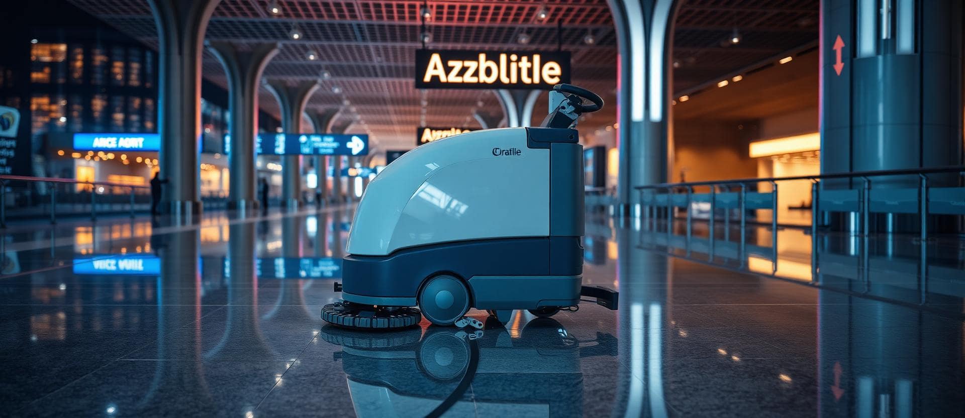 Airport terminal intelligence and real-time operations display
